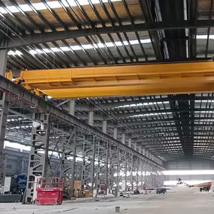 رافعة علويةشعبية علوي مزدوج العارضة الكهربائية محطة التحكم في المقصورة Puente Grua Kran معدات الرفع - Product Image 1