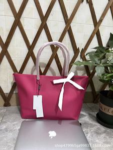 Sac fourre-tout <span class=keywords><strong>grande</strong></span> capacité pour femme, style rétro français, tendance, pratique, à ouverture supérieure, sac seau à bandoulière, couleur unie - Product Image 6