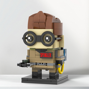 MOC7323-7326 Bloques de Construcción de Cabezas Cuadradas de los <span class=keywords><strong>Cazafantasmas</strong></span>: Peter Venkman, Egon Spengler, Winston Zeddemore, Raymond Stantz, Juguetes para Niños - Product Image 4