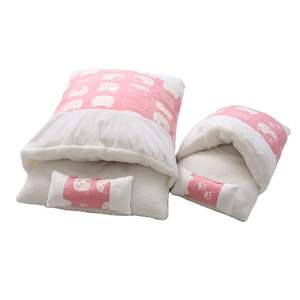 Cama para Mascotas de Diseño Nuevo en Oferta, Cama Semicerrada de Felpa para Gatos, Cálida y Acogedora, Cama para Perros y Gatos, Nido Suave para Mascotas - Product Image 6