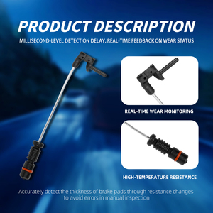 Fournisseur d'usine Capteur d'usure des plaquettes de frein pour <span class=keywords><strong>Mercedes</strong></span>-Benz W168 W201W202 OE 1405401217 - Product Image 6