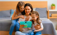 Nouveautés, meilleur cadeau, tablette Android 8 OEM MTK Quad Core 7 pouces avec écran capacitif, WIFI, tablette éducative pour enfants