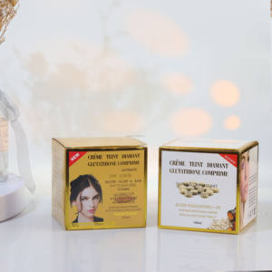 The Super Whitening Face Cream Facial Vitamin GLUTATHIONE 100ml para Black Skin - Product Image 1