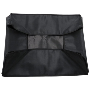 Housse de protection pour récepteur stéréo, 46x37x14.5cm, en tissu Oxford noir, housse anti-poussière pour équipement Audio-vidéo, Style moderne et Simple - Product Image 4