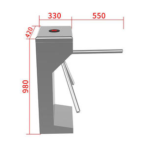Fabrication de tourniquet tripode pour salle de sport tourniquet à porte battante tourniquet à pièces pour toilettes publiques tourniquet à rabat pour quai - Product Image 6