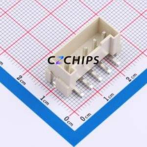 WAFER-VH396L-5A Wire-to-Board Pin Header SMD,P=3.96mm Connector 1x5P 3.96mm Vertical Mount VH - Product Image 1