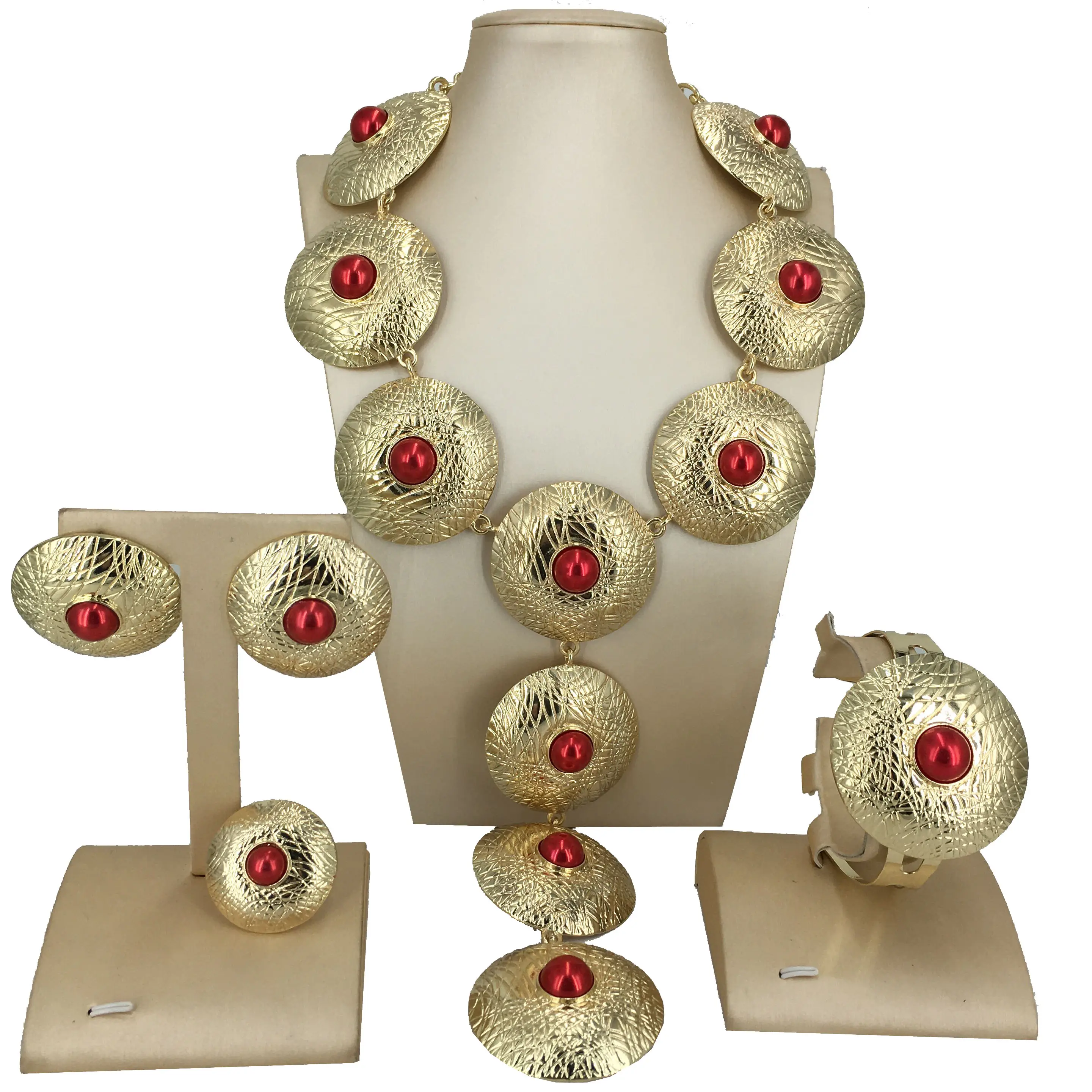 Africano indiano casamento colar pulseira brincos, 4 peças strass zircão joias