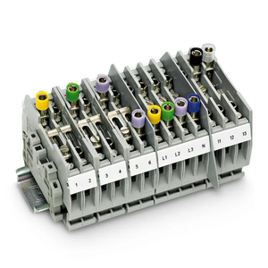 100% Original MT-Phoenix Contact 0309109 URTK/S Test Disconnect <b>Terminal</b> Block for Din Rail 0311087 Gray 57A - Product Image 6