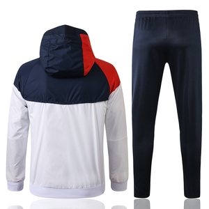 Chaquetas de fútbol de invierno con capucha a prueba de viento y cremallera completa abrigo cálido conjuntos de ropa deportiva Unisex Jersey cortavientos grueso - Product Image 2