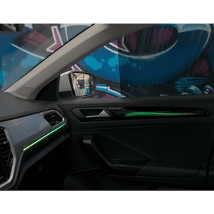 Luxury Symphony Car Ambient <b>Light</b> for Volkswagen <b>T</b>-ROC Interior LED Strip Acrylic Fiber Optic Lighting Kit Factory Sale - Product Image 4