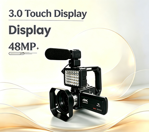 Cámara Profesional para Vlogging 4K, 48MP, Pantalla Táctil de 3.0'', Zoom Digital 18X, Cámara Web, Micrófono Externo - Product Image 6