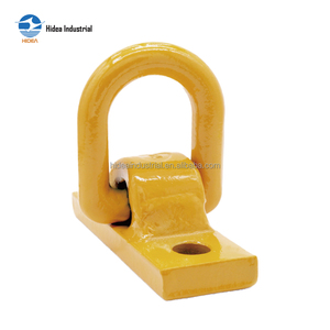 HIDEA G80 Acier <span class=keywords><strong>Super</strong></span> Alliage Forgé Trempé Magnaflux pour Détection de Fissures et Test de Rupture, Maillon en D Pivotant à Souder <span class=keywords><strong>avec</strong></span> Patin - Product Image 5