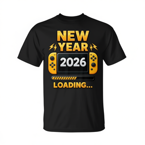 Camiseta con diseño de controlador de videojuegos para la fiesta de Nochevieja, Año Nuevo 2026 - Product Image 2