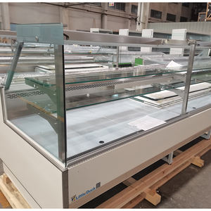 Réfrigérateur de présentation à froid pour <span class=keywords><strong>boucherie</strong></span> et charcuterie de supermarché commercial avec 2 portes, refroidisseur de viande monotempérature - Product Image 6