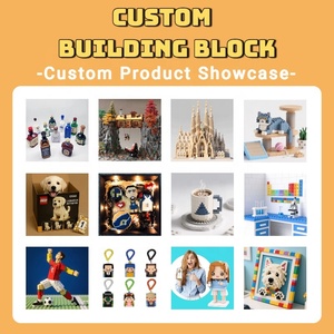 Tùy Chỉnh Xây Dựng Khối Thiết Lập Nhà Sản Xuất Cá Nhân Mô Hình Xe Ô Tô Anime Con Số Kiến Trúc Cảnh Tự Làm Gạch Món Quà Sáng Tạo Đồ Chơi - Product Image 6