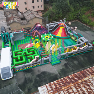 JOYFUL FUN <span class=keywords><strong>Parc</strong></span> gonflable de dinosaures avec parcours d'obstacles, nouveau design, au prix d'usine, <span class=keywords><strong>parc</strong></span> gonflable - Product Image 3