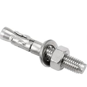 <span class=keywords><strong>Ancrage</strong></span> à coin robuste avec <span class=keywords><strong>goujon</strong></span> fileté pour le montage au sol en béton dans les zones de service automobile - Product Image 1