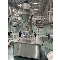 Machine de remplissage automatique de poudre de lait, remplisseur à vis sans fin quantitatif pour pots de poudre alimentaire
