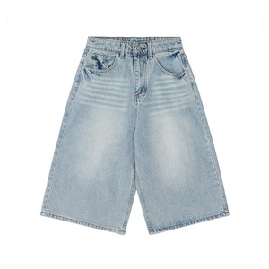 Nuevos Jeans Americanos de Verano de Tiro Alto para Mujer, Estilo Vintage Desgastado, Ajuste Holgado, Sexy y Estilizador, Largo Siete Ocho Partes - Product Image 2