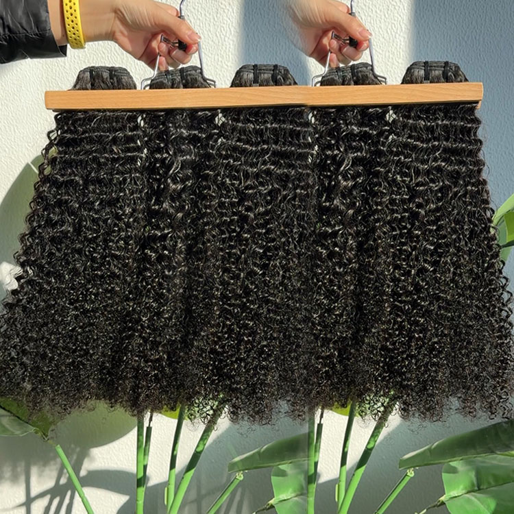 Cheveux humains crus