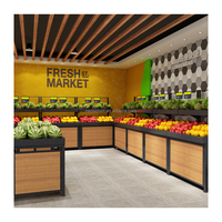 Meerlagig Fruit-En Groentenrek Voor Groente En Fruit Voor Fruitplank In Supermarkten En Gemakswinkels