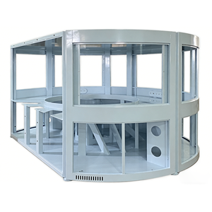 Équipement de ligne de production industrielle mécanique incurvée en tôle épaisse avec revêtement en poudre personnalisé - Product Image 1