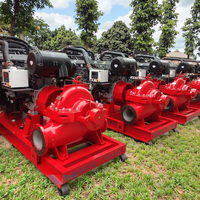 Taizhou Kaihua 50HP 36KW pour moteur Diesel Cummins QSB3.9-P50 3000 tr/min pompe à eau silencieuse cadre ouvert lutte contre l'incendie ATS centrifuge