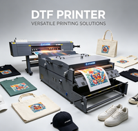 طابعة DTF جديدة رائجة لعام 2026 بطول 1.2 متر و8 رؤوس طباعة I3200، شبه أوتوماتيكية، تعمل بالحبر الصبغي وفيلم PET، آلة نقل حراري للتيشيرتات، ضمان سنة واحدة