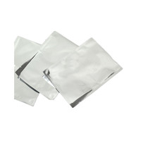 Kantong Aluminium Foil Dengan Ritsleting, Ukuran & Cetak Kustom Kantong Penghalang Kelembapan ESD Aluminium Foil