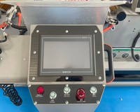 Máquina de Corte de Perfiles de Aluminio con Control PLC, Alimentación Hidráulica Automática, Sierra de Corte CNC de Doble Cabezal