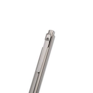 <span class=keywords><strong>Stylo</strong></span> à bille en titane métallique de luxe personnalisé avec clip profond, largeur d'écriture 0,5 mm, encre noire <span class=keywords><strong>effaçable</strong></span> - Product Image 4