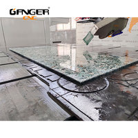 GANGER Multifunktions-Granitschneidemaschine Monoblock-Säge Steinbearbeitungsmaschine mit Kernmotor & PLC-Komponenten