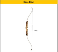 Arco Recurvo Musen Archery JUNIPER de 10-30lbs con Cuerpo de Madera Desmontable para Práctica de Tiro para Mujeres, Jóvenes y Principiantes