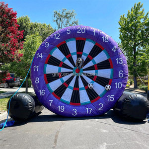 Jeux sportifs gonflables d'extérieur, <span class=keywords><strong>jeu</strong></span> de football gonflable avec taille personnalisable 3m 4m 5m 6m - Product Image 4