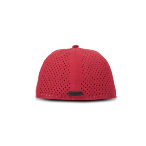 Gorra Ajustada Impermeable con Tecnología de Perforación Láser de Secado Rápido, Color Rojo, para Adultos, Personalizada en China, Marca TCAP - Product Image 4