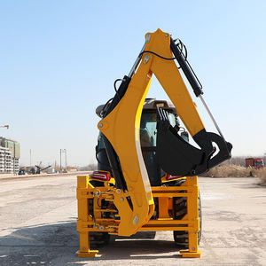 Euro 5 EPA 4x4 <span class=keywords><strong>Mini</strong></span> bagger Bagger lader 8 Tonnen Nennlast Kern Motor pumpe Hergestellt Kostenloser Versand Retro excav adora Wheel - Product Image 6