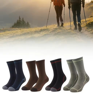 Wholesale Custom Merino Wool <b>Socks</b> Men Women <b>Thick</b> Cushioned Thermal Warm <b>Winter</b> Outdoor Hiking Crew <b>Socks</b> - Product Image 5