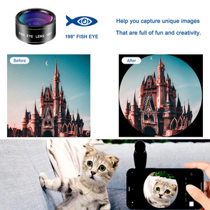 7 In 1 Mobile Phone Lens Kit Wide Angle Macro Fisheye Universal Camera Lens For Samsung Optical Glass High Definition - Product Image 3