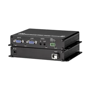 1 Channel VGA 1 Channel Stereo Audio Extender 1-Channel RS232 Fiber Optic VGA Optical Transceiver