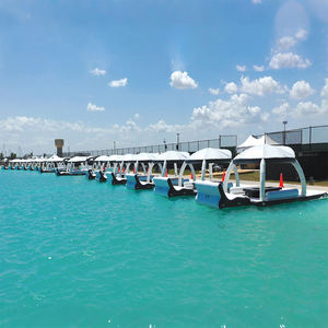 Plataforma de muelle flotante Balsa Isla flotante inflable para fiesta en la piscina Isla flotante <span class=keywords><strong>Cabana</strong></span> inflable - Product Image 2