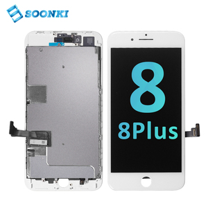 100% מלא חדש מסך החלפת 8 בתוספת תצוגה עבור iphone lcd 8 נייד טלפון צגי lcd עבור iphone 8 בתוספת מסך