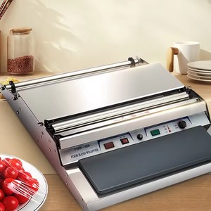 FHW-450 半自动电动保鲜膜封口机，用于袋子/袋装超市薄膜托盘包装 - Product Image 5