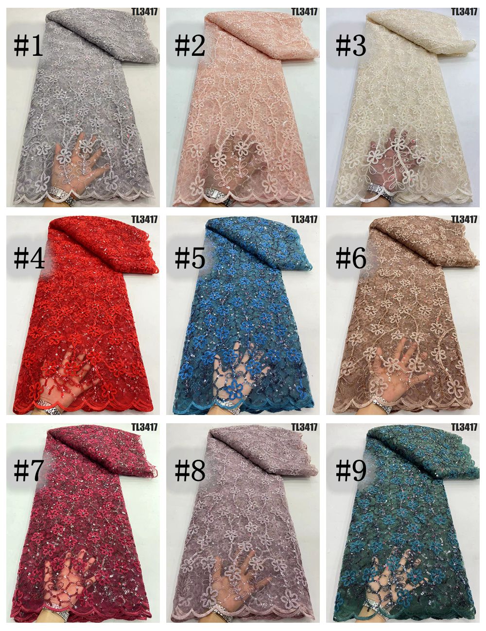 9 colori