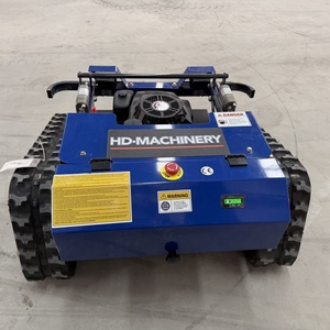 จัดส่งฟรี เครื่องตัดหญ้าแบบ All-terrain RC ได้รับมาตรฐาน CE EPA, เครื่องตัดหญ้าหุ่นยนต์บังคับวิทยุแบบติดตั้งบนแทร็กพร้อมใบมีด - Product Image 4