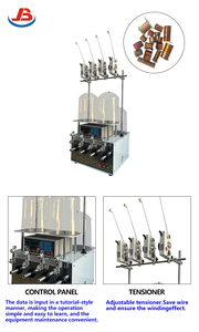 เครื่องพันขดลวดทองแดงแบบสี่แกน PLC ขนาด 0.02 มม.-1.0 มม. ใช้งานง่าย สำหรับทำแกนหม้อแปลงไฟฟ้า มอเตอร์ 20KVA - Product Image 6