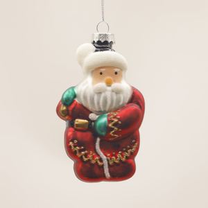 Adornos Colgantes de Cristal Soplado en Forma de Corazón para Árbol de Navidad, Diseño Personalizado Hecho a Mano para Decoración de Fiestas - Product Image 4