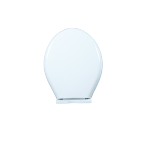 Siège de toilette blanc haute densité avec technologie de fermeture en douceur et charnières réglables en acier inoxydable pour une stabilité supérieure - Product Image 2