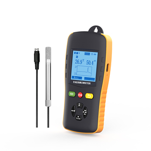 Termohigrómetro Portátil de Alta Precisión Calibrado, Instrumento de Medición de Temperatura y Humedad, Termómetro de Mano - Product Image 4