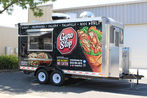 人気デザイントレーラーコンセッションフードトラックモバイルトレーラーフードトラックフルキッチン付き - Product Image 2