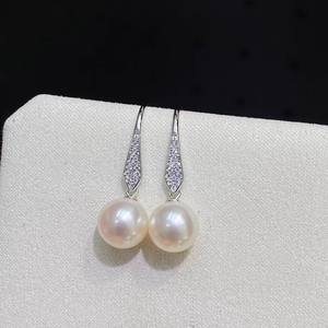 เครื่องประดับมุก22561DIY wenchi ต่างหูเงิน S925พร้อมลูกปัดกลม6-7มม. ถาดว่างเครื่องประดับแฟชั่นรุ่น10890 - Product Image 5